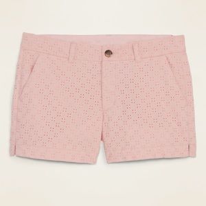 Old Navy: Pink Eyelet Shorts